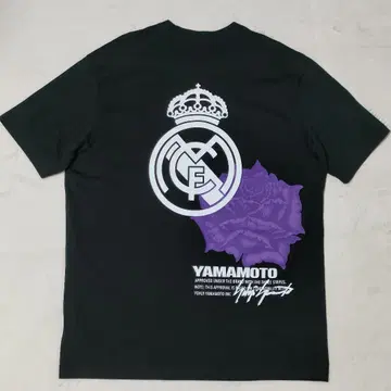 Y-3 REAL MADRID 티셔츠 블랙 L