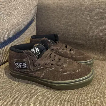 VANS SK8 HALF CAB 92 VCU 스니커즈 브라운 24.5