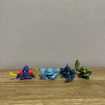 SD 건담 풀 컬러 가샤폰 피규어 세트