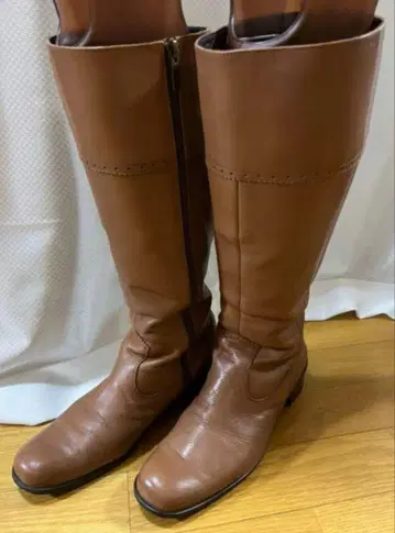 RU 마루이 빅 사이즈 롱 부츠 브라운 24.5cm