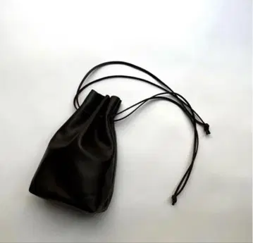 TANDEY 탄디 블랙 복조리 백 TANDEY 백 바닥이 있는 복조리