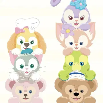 상하이 디즈니 썸머 스텔라 루 봉제 인형 SS