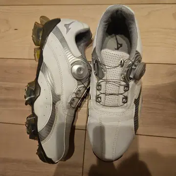 Mizuno 다이얼식 골프화 25.5cm 화이트