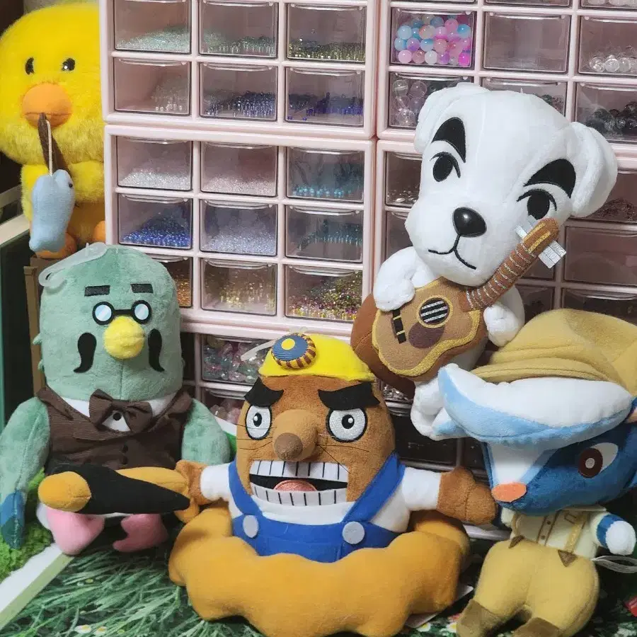 Animal Crossing Doll (Master/Eel/K.K./Patrick) #동물의숲,#마스터,#패트릭,#k.k,#도루묵 on  Bunjang Global Site.