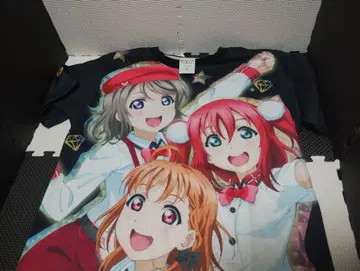 CYaRon! 풀 그래픽 티셔츠 블랙 M 사이즈 러브 라이브