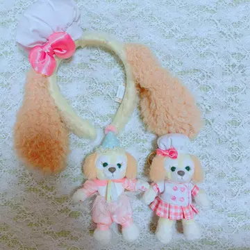 디즈니 더피 프렌즈 쿠키 앤 머리띠 키링