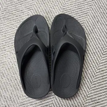 OOFOS 우포스 블랙 EU 38
