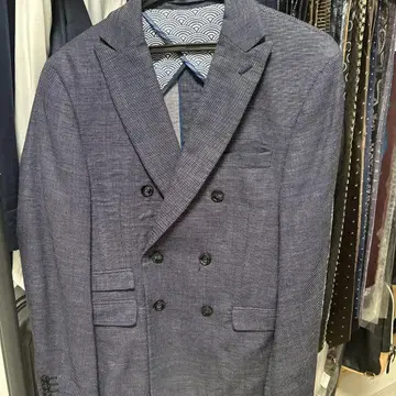 ZARA MAN 남성용 수트 더블 브레스트