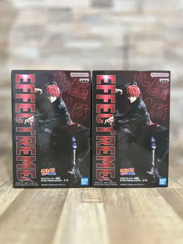 NARUTO 나루토 전갈 피규어 EFFECTREME 2개 세트