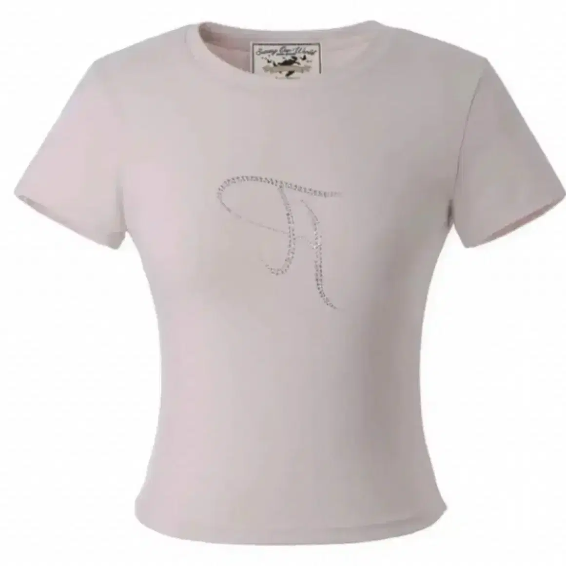 【threetimes】 Jewel tee long sleeve ♥3Color THREETIMES | 쓰리타임즈 Threetimes Jewel Tee White M New
