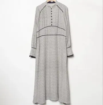 IENA LA BOUCLE 도트 믹스 프린트 원피스