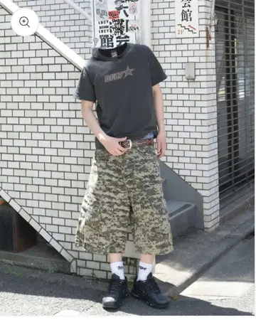 BELVET 벨벳 짧은 티셔츠 L 사이즈