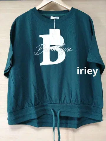 iriey 천축 로고 풀오버 티셔츠 F