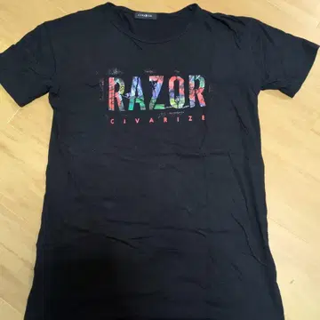 CIVARIZE RAZOR 티셔츠 블랙 프리