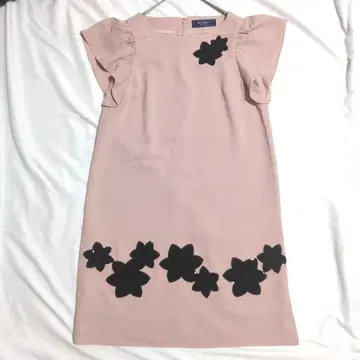 새상품급 엠즈 그레이시 원피스 핑크 꽃 38