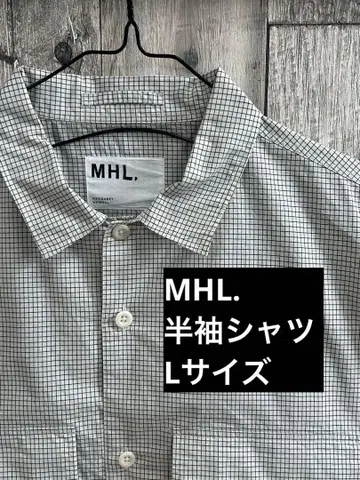 새상품급 마가렛호웰 반팔 셔츠 MARGARET HOWELL MHL