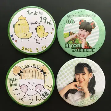 초도키메키 선전부 도키메키 선전부 배지 4개 세트