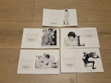 DEATH NOTE 아크릴 스탠드 컬렉션 야가미 라이토 L 류쿠