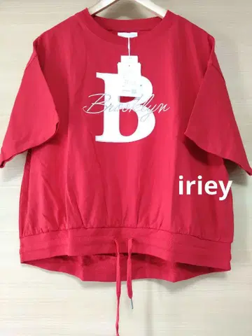 iriey 로고 풀오버 티셔츠 F