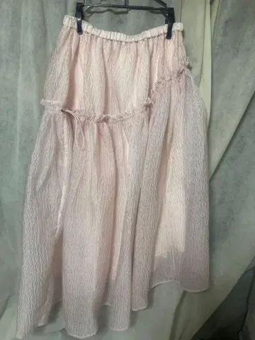 Bibiy MARINA FRILL SKIRT PINK 택 포함