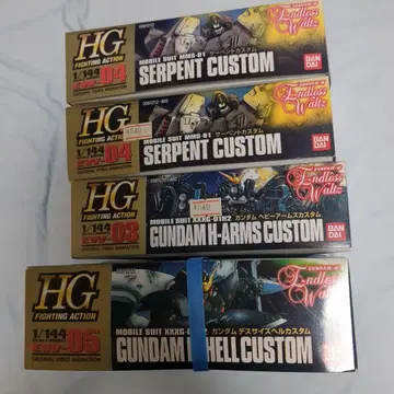HG 신기동전사 건담 W 건담 프라모델 4개