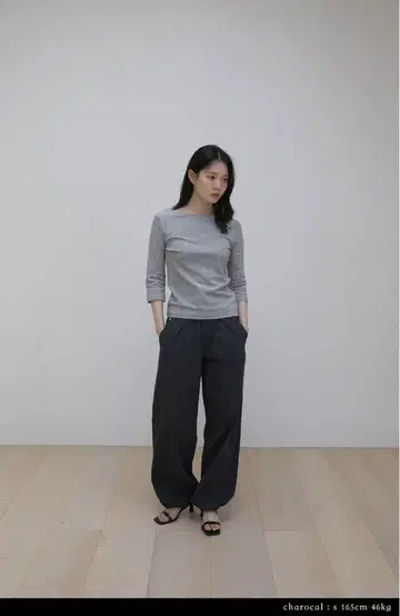 새상품 OHOTORO Slice Cargo Pants charcoal S