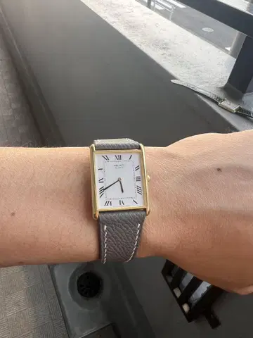 Seiko tank 5Y30-5060 빈티지 남성용 손목시계 새상품급