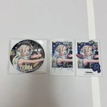 카리스마 테라 3주년 캔뱃지 폴라로이드