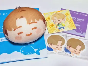 스시로 BTS 인더솜 지민 오테다마 아크릴 스탠드 스티커 피크