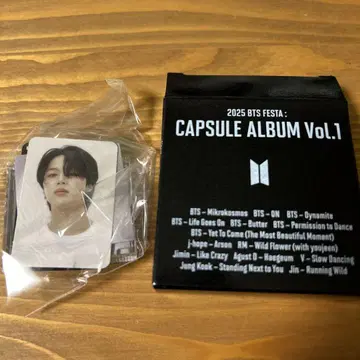 BTS 캡슐 앨범 Vol.1 지민 페이스