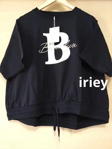 iriey 천축 로고 풀오버 티셔츠 F