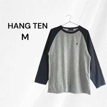 한텐 HANG TEN 트레이닝복 M 그레이 맨투맨 플리스
