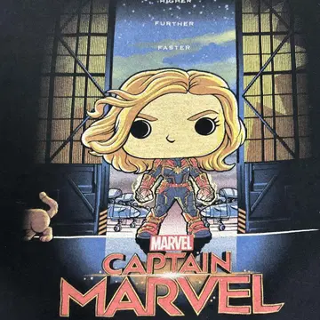 캡틴 마블 T Funko 팝 2XL