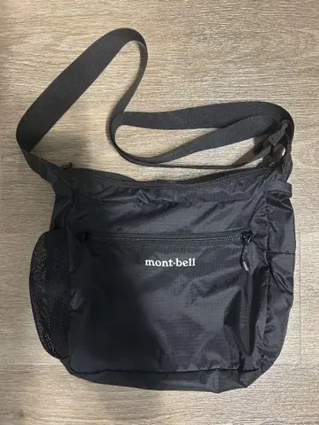 mont-bell 포켓블 라이트 숄더 S 블랙