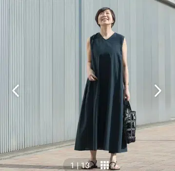 미사용, 가네코 아츠코 씨와 함께 만든 성인용 슬리브리스 원피스