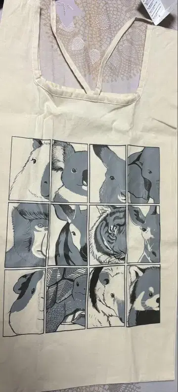 동물 디자인 토트백