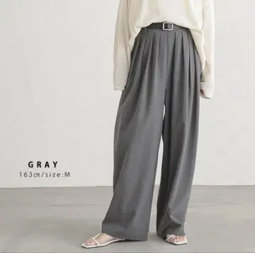 포시 for/c 턱 디자인 팬츠 M