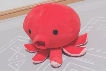 푸테마린 소프트 내추럴 봉제 인형 문어