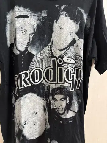90s the prodigy 빈티지 밴딩 티셔츠