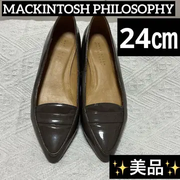 MACKINTOSH PHILOSOPHY 플랫 슈즈 우천 대응 24cm