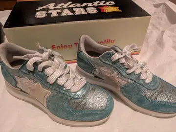 Atlantic Stars 스카이블루 실버 스니커즈