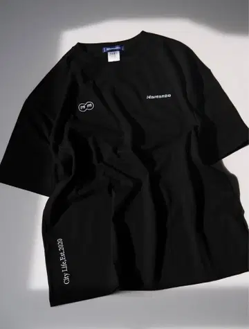 Memento 메멘토 Black city life tee 티셔츠