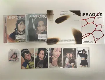LE SSERAFIM 앨범 트레이딩 카드 굿즈 세트