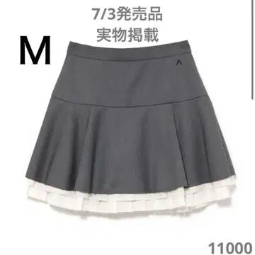 앤드메리 추추 플레어 미니 스커트