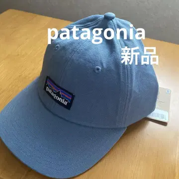 새상품 파타고니아 P-6 라벨 트레디셔널 캡 모자 Utility Blue