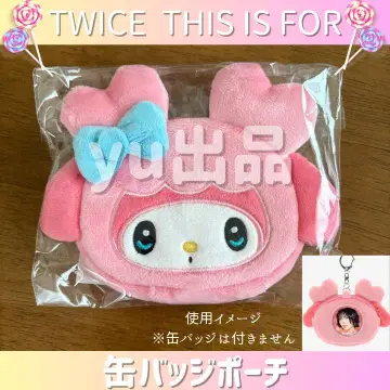 TWICE THIS IS FOR 산리오 허벅지 캔뱃지 파우치 캔 배지