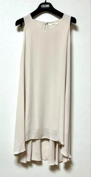 Ande miu 베이지 쉬폰 원피스