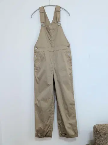MACPHEE 베이지 오버롤 카네코 아야 S 사이즈