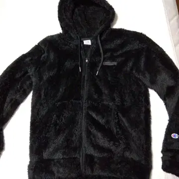 Champion 플리스 후드티 X-LARGE 블랙 새상품급