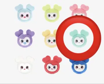 BABY LOVELYS 랜덤 봉제 인형 반지